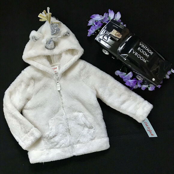 Cat & Jack NWT Unicorn ZIP-Up Hoodie Jacket Various - Picture 1 of 9